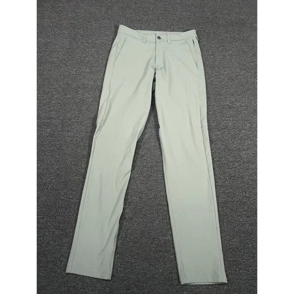 Lululemon Commission Slim Fit Pants Men's 30 (Fits 30x32) Light Green Tech Chino - Picture 2 of 7
